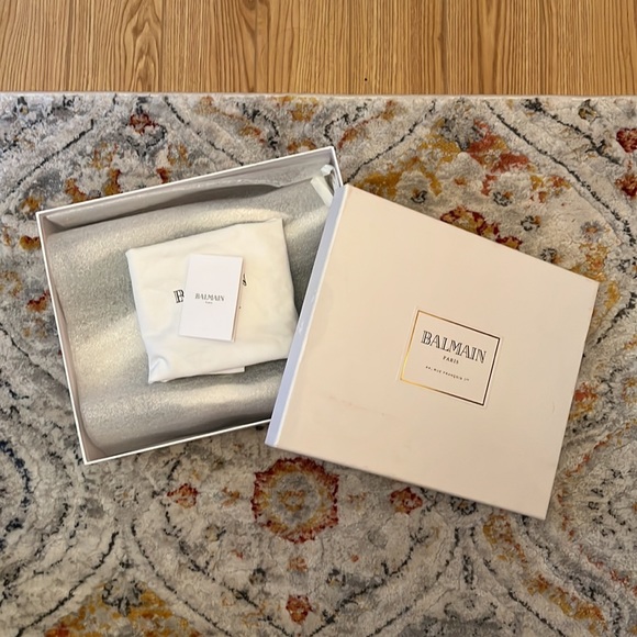 Neon BALMAIN high top logo sneakers - Picture 8 of 8